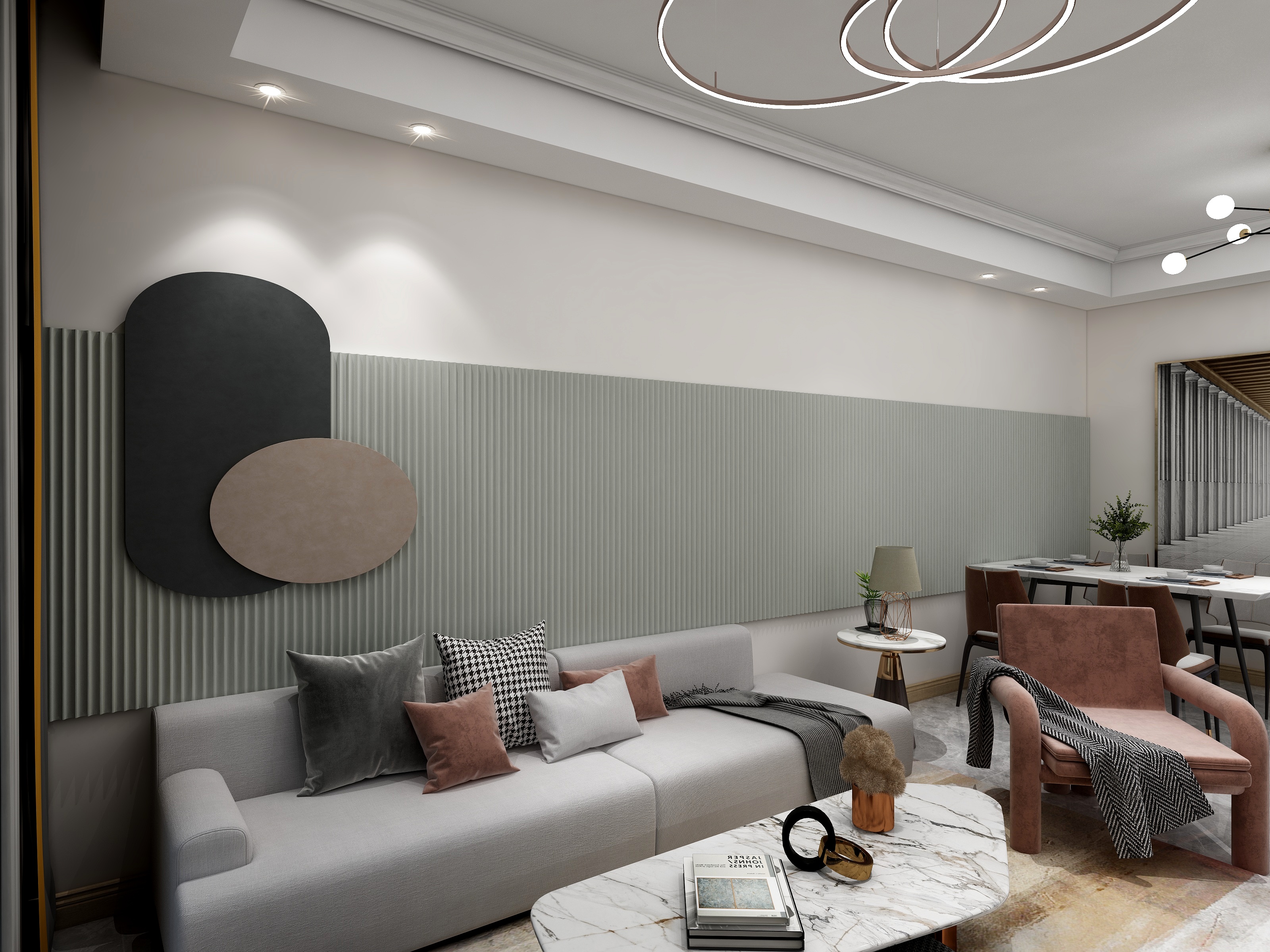 RGB设计-83平北欧风格，打造单身贵族的享受生活-装修设计方案