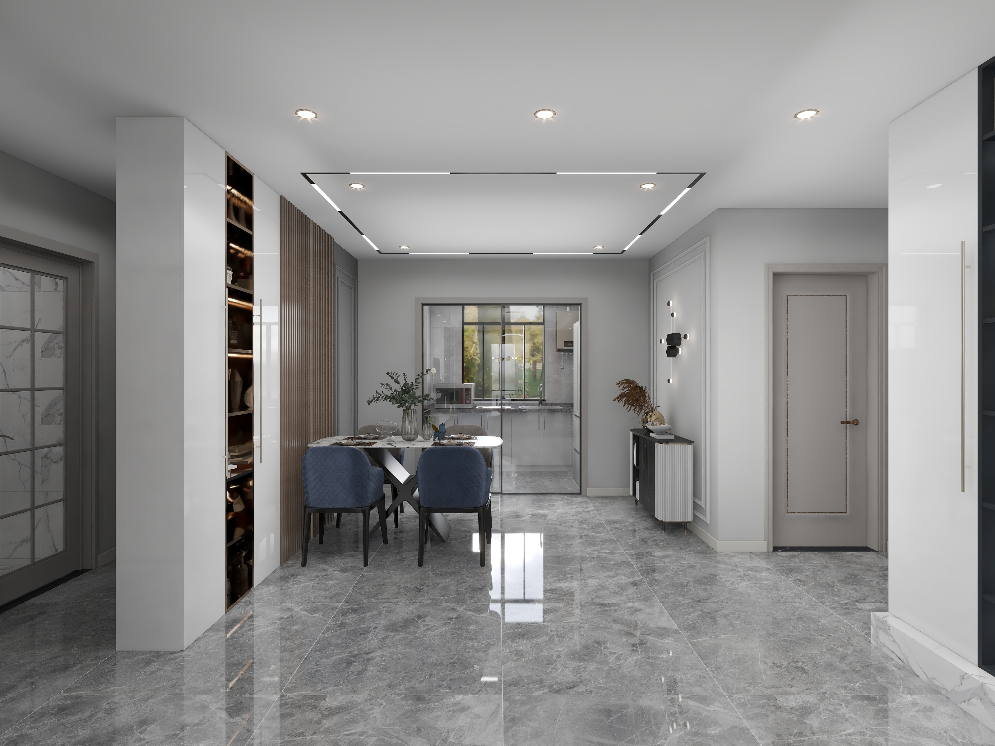 时萌-【轻奢】建业花园里金桂苑装修效果图