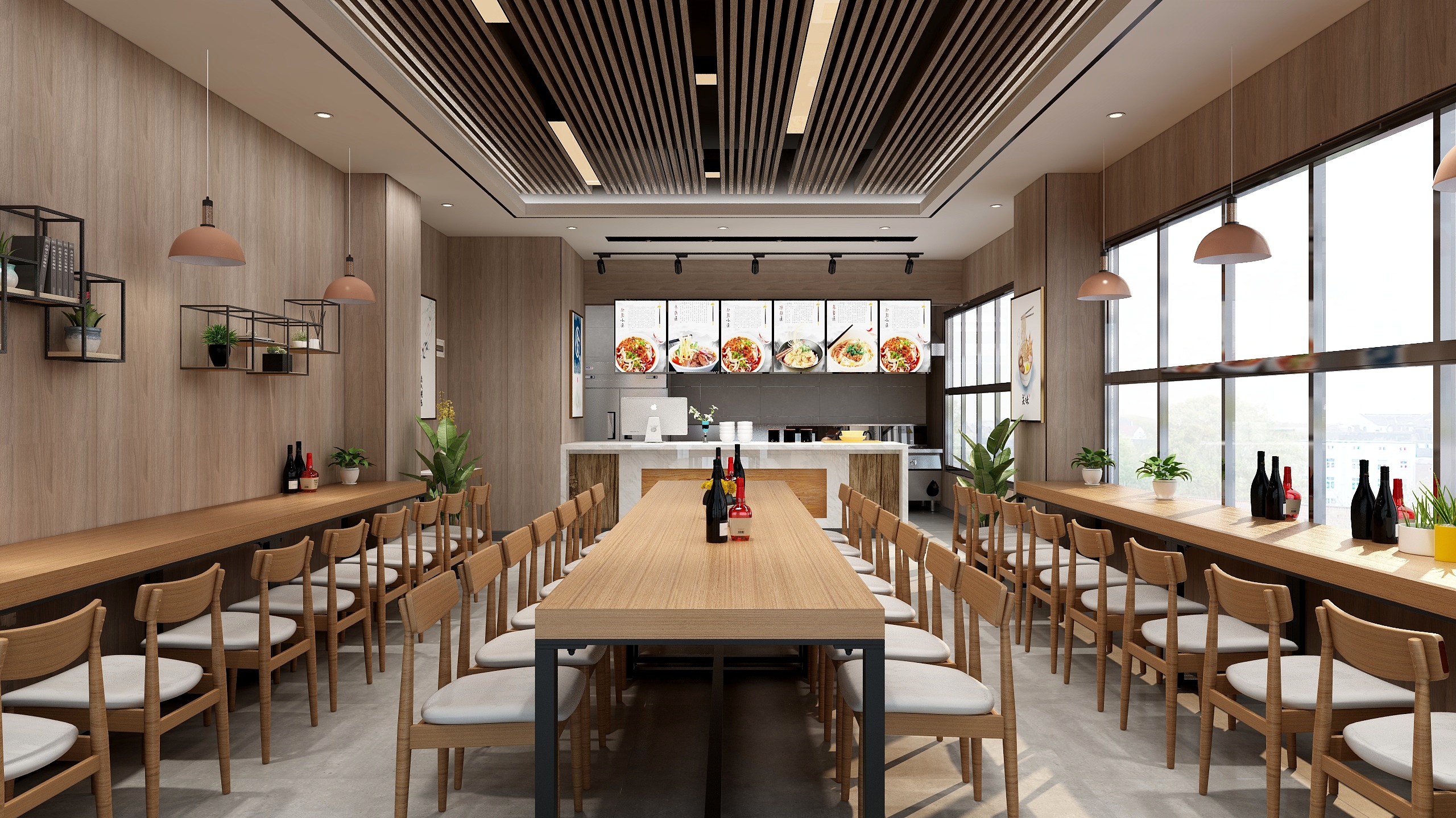 邦哥团队工作室-五味斋面粉管-装修设计方案