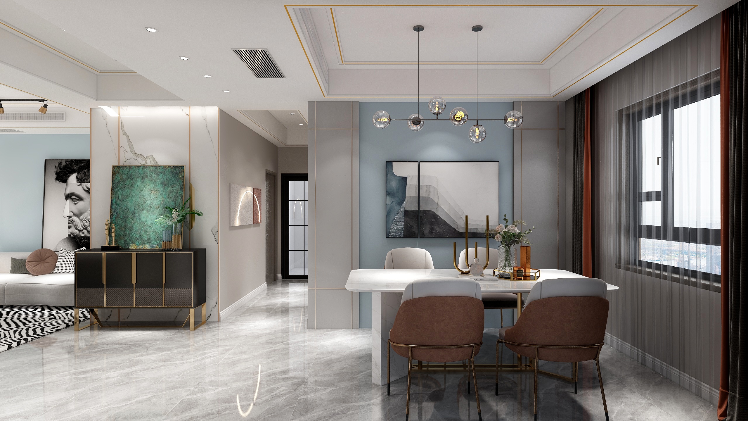 YX的设计-现代风格-装修设计方案