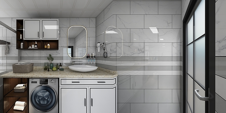 国丰丨-卫浴定制 （专业-资深）升级作业-装修设计方案