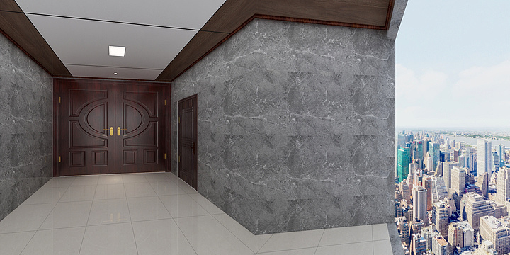 宗世湖-李晓燕南房大门-装修设计方案