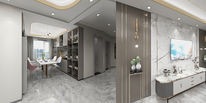 郝庆阳-冠城大通四期114-装修设计方案