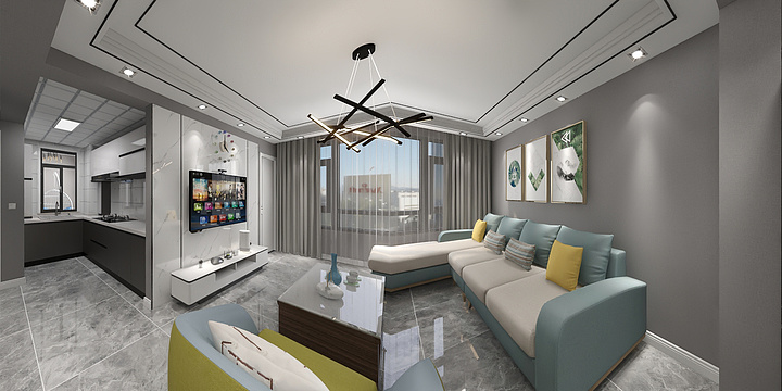 科贝尔全屋定制家居--金源一品-6-3-1302-装修设计方案