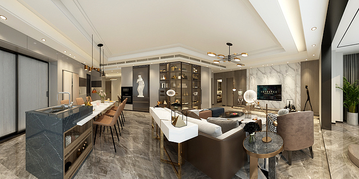 DesignerCP-中南海棠集-张女士（轻奢风格）-装修设计方案