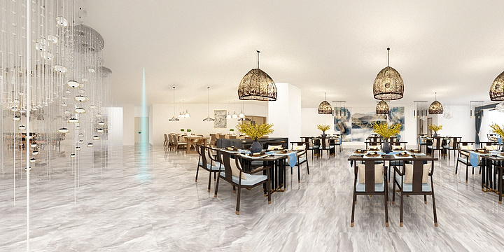 谢顶法师-工装1831商业空间-中餐厅-装修设计方案