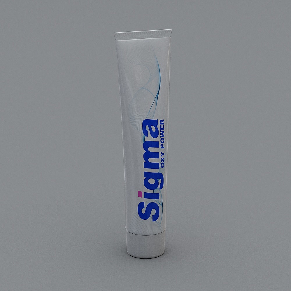 牙膏-13D模型