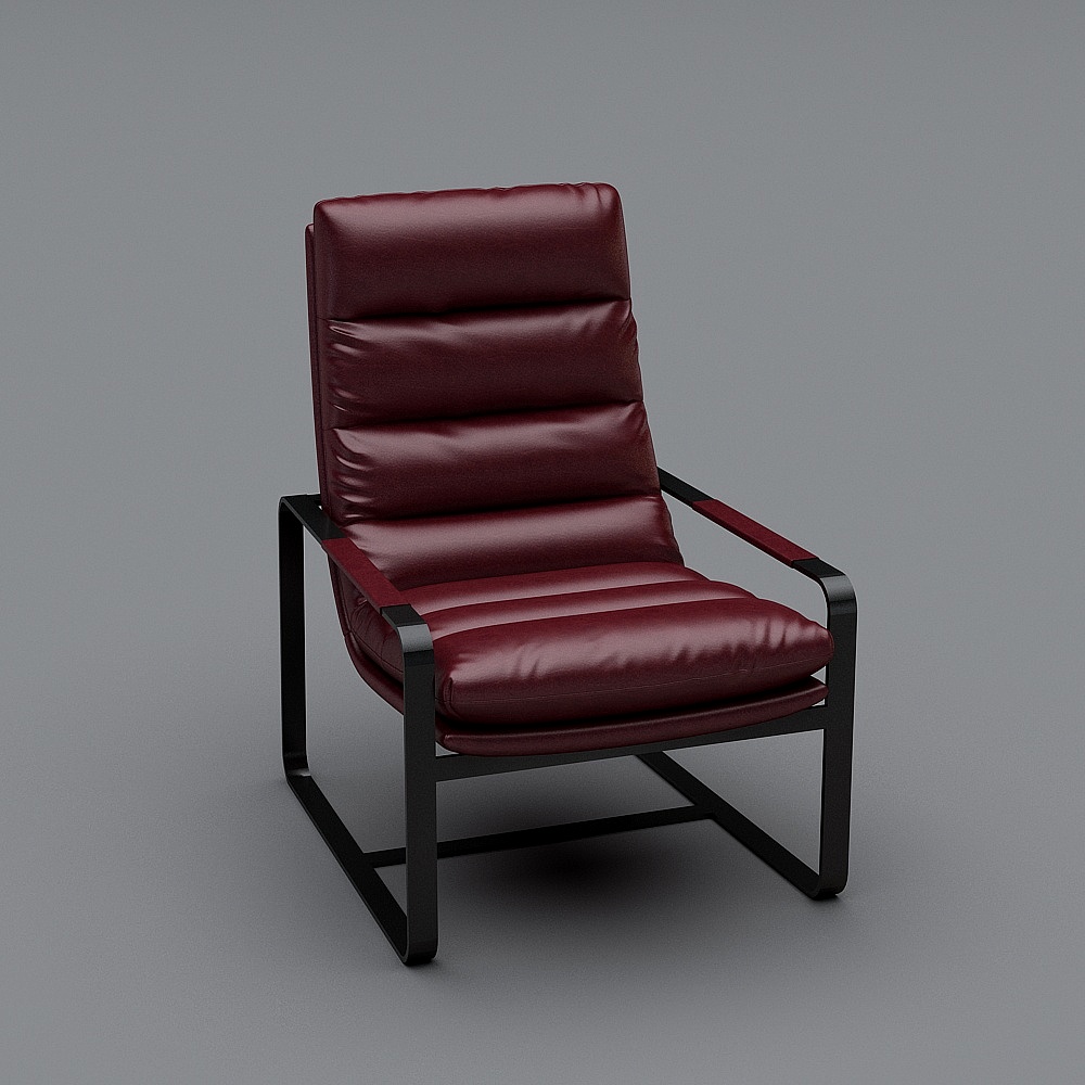 RM-8086010613-休闲单椅3D模型