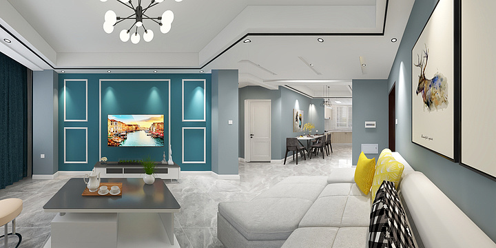 宁蒗高端标准化装修资深设计师沙健-彝水天城7栋601-装修设计方案