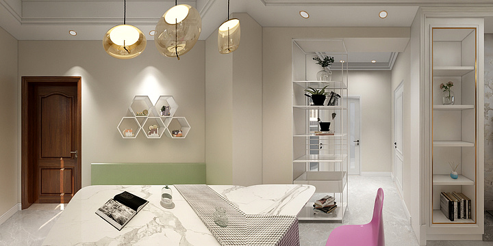 peter ho-金地华府一房-装修设计方案