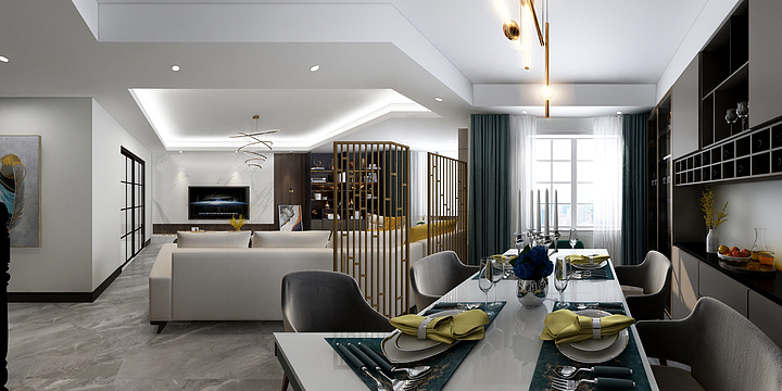 设计师周详英-星澜汇  作图-装修设计方案