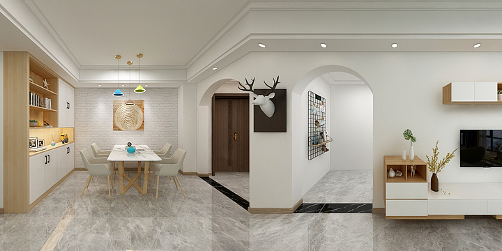 大白0设计-康郡60-1-2102-装修设计方案