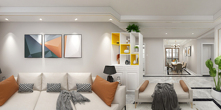 A室内装修设计师-金盛三元14-1-1603-装修设计方案