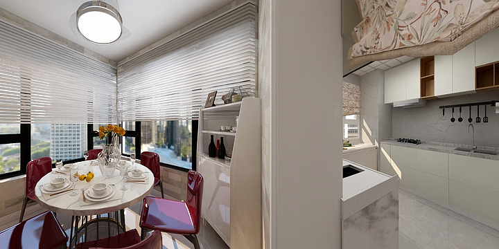 精馨设计-石家庄君苑花园27-5-302-装修设计方案