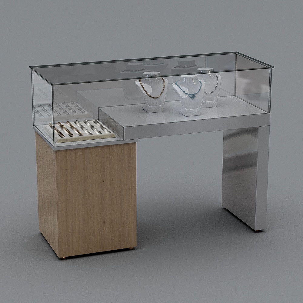 现代珠宝展示柜-3
