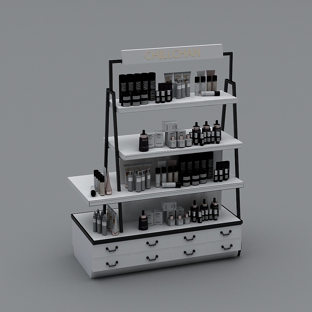 现代化妆品展示柜