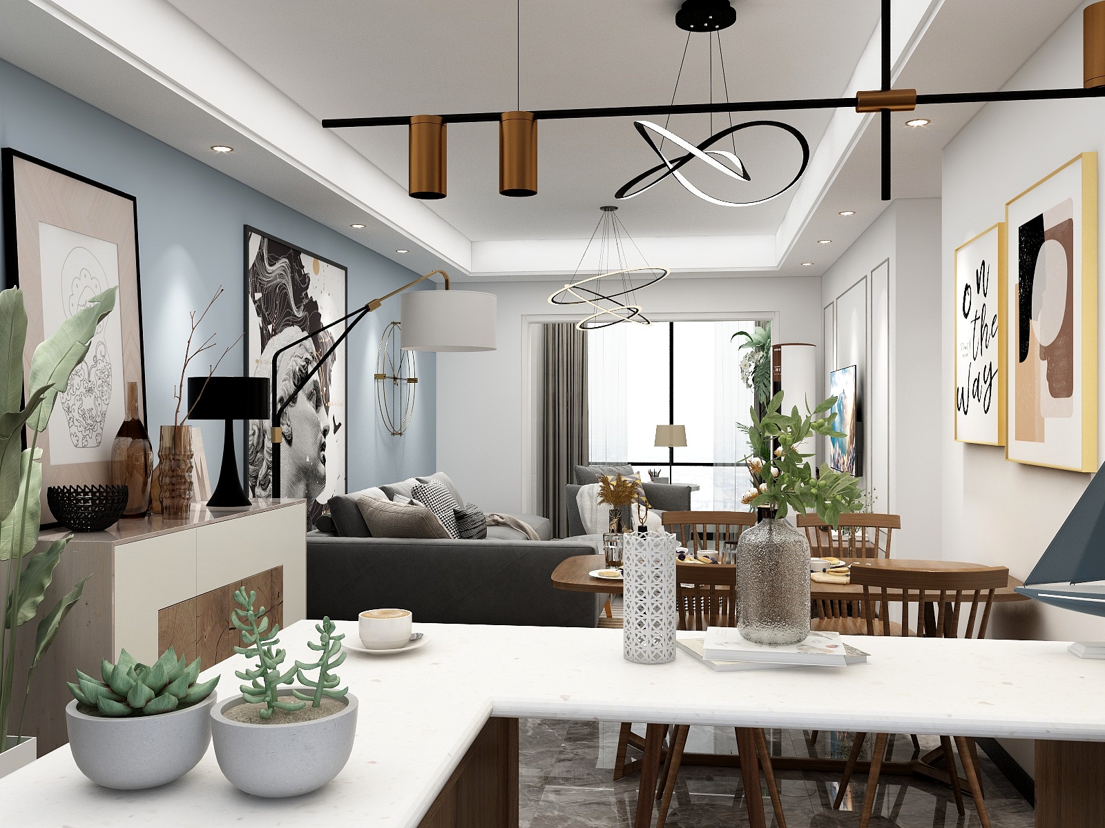 K文子-金科106高层-装修设计方案