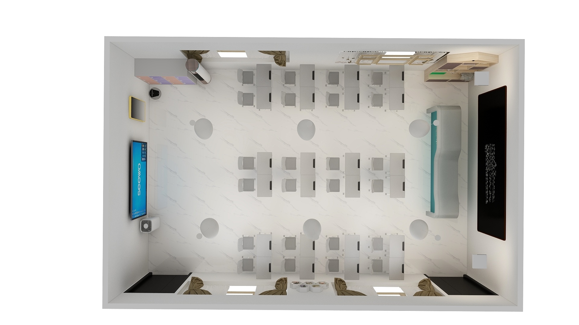 微凉夏来-智能教室-装修设计方案