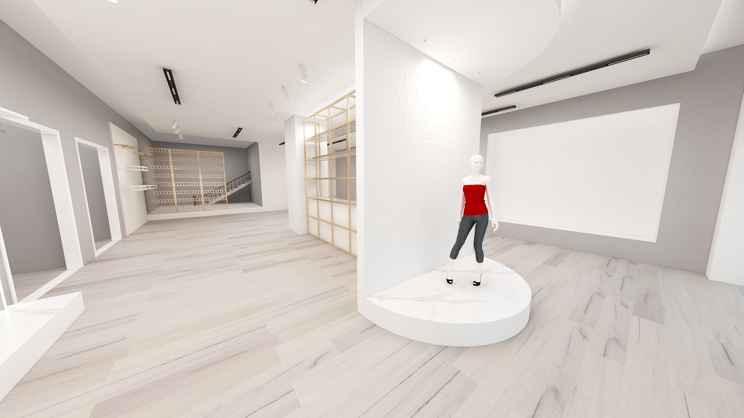 岩北-服装店-装修设计方案