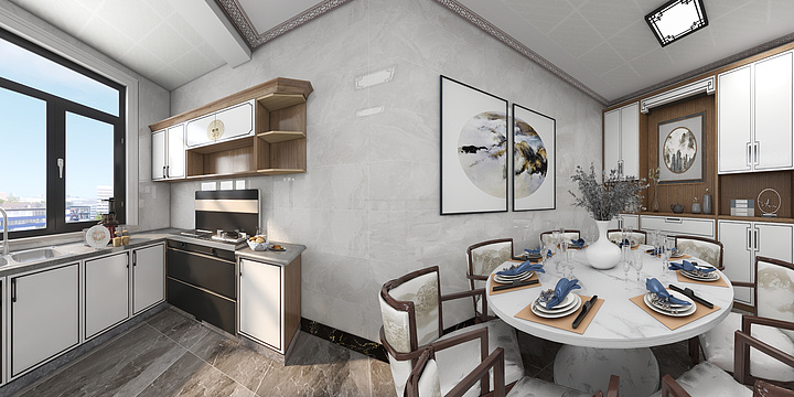 A乾升装饰-上法自建楼-装修设计方案