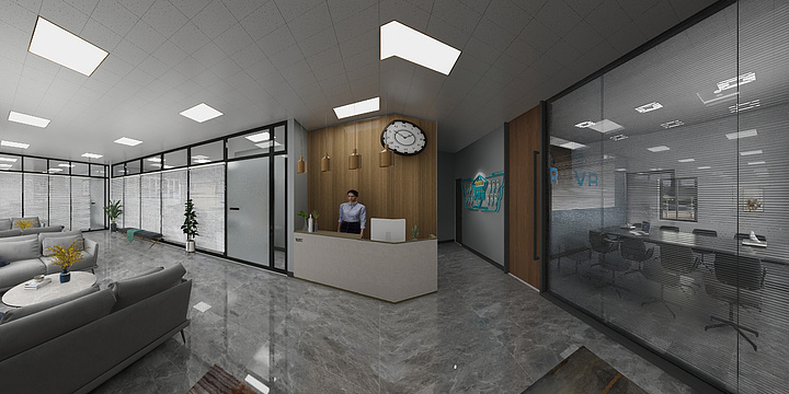 设计李成瑞-建安汽车贸易公司-装修设计方案