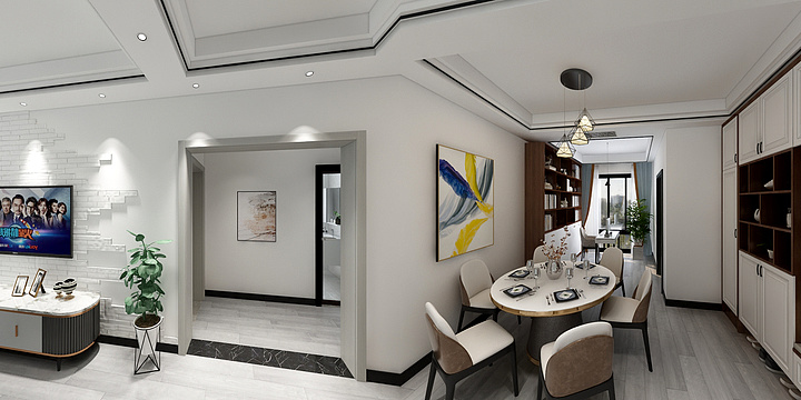 浦信装饰-广发叁号日式-装修设计方案