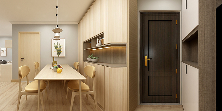 美哲装饰设计-新丰公寓-装修设计方案