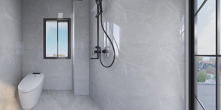 美的顶墙设计-光明之家卫生间-装修设计方案