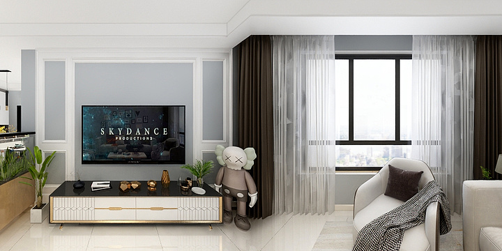 玉竹半夏-肥城望山嘉园-装修设计方案