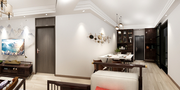 筱娅室内设计工作室-省委三宿舍-装修设计方案