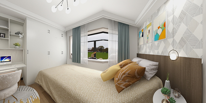 YUANZI媛媛子-宏宇新中式-装修设计方案