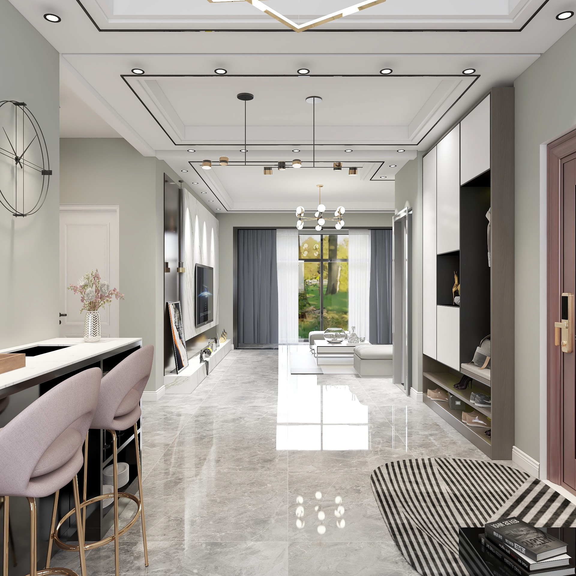 设计师超超超-鹤城院子-装修设计方案