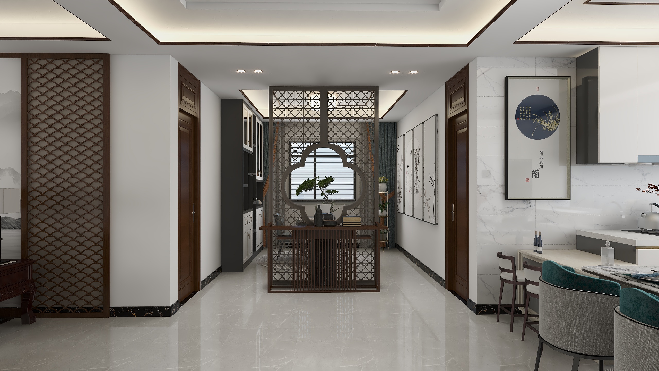 九品空间装饰-绿城水郡170㎡刘先生-装修设计方案