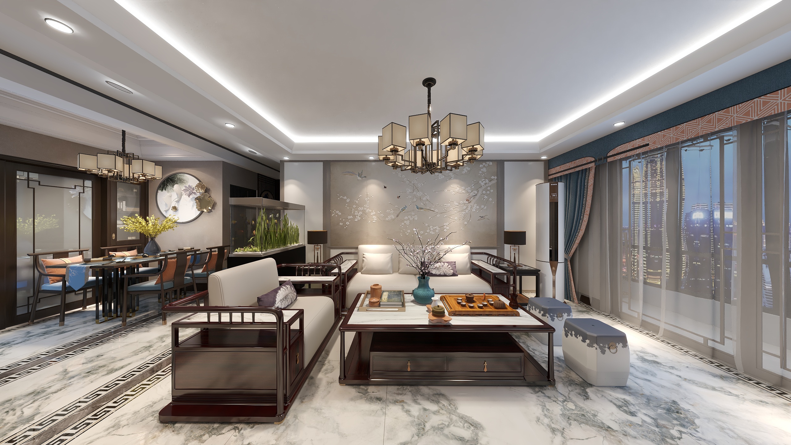 杨建衡-杨柳新中式-装修设计方案