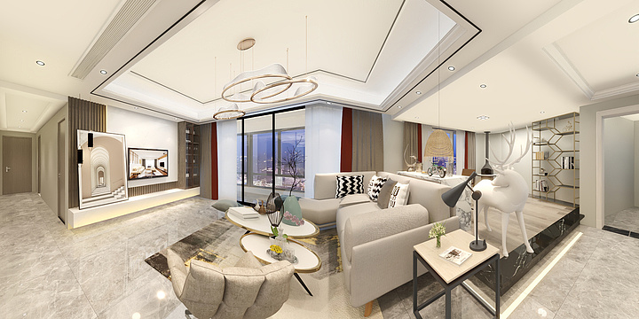 室内设计师1234-金桂城3栋-装修设计方案