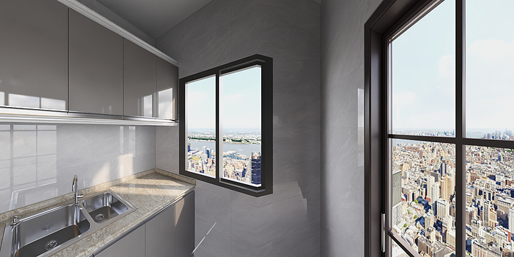 晨曦博仁-5栋3楼厨柜-装修设计方案