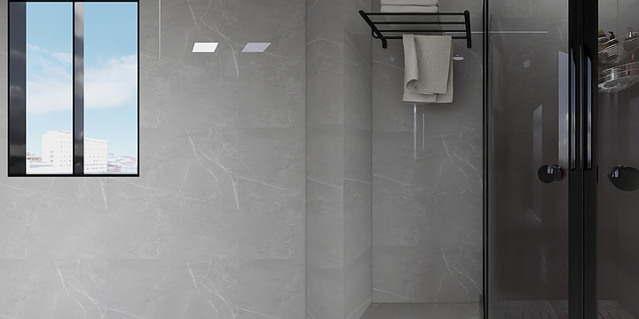 美的顶墙设计-新华徽府主卫-装修设计方案