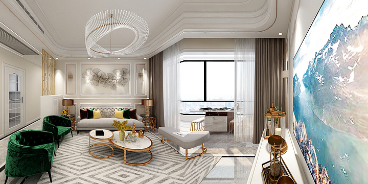 Vide沈-明昇壹城-混搭-装修设计方案