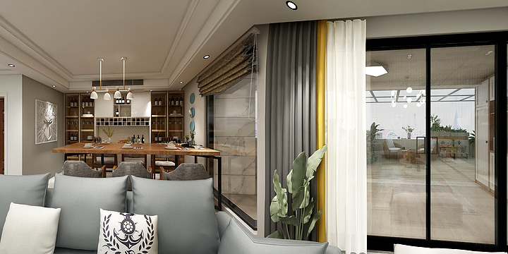 浔利装饰设计师一刘天浩-康桥名邸7-3-32（北欧）-装修设计方案