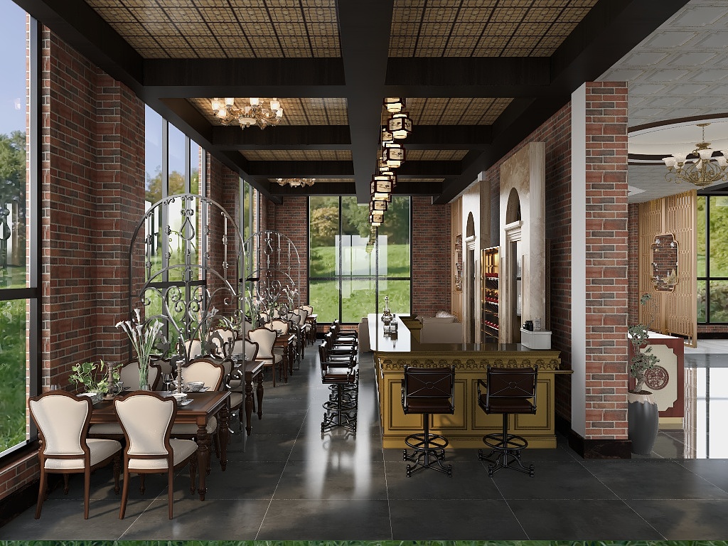 椛絮dDAX-服装与茶饮一体-装修设计方案