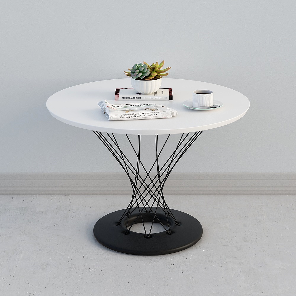 北欧桌椅-桌子-13D模型