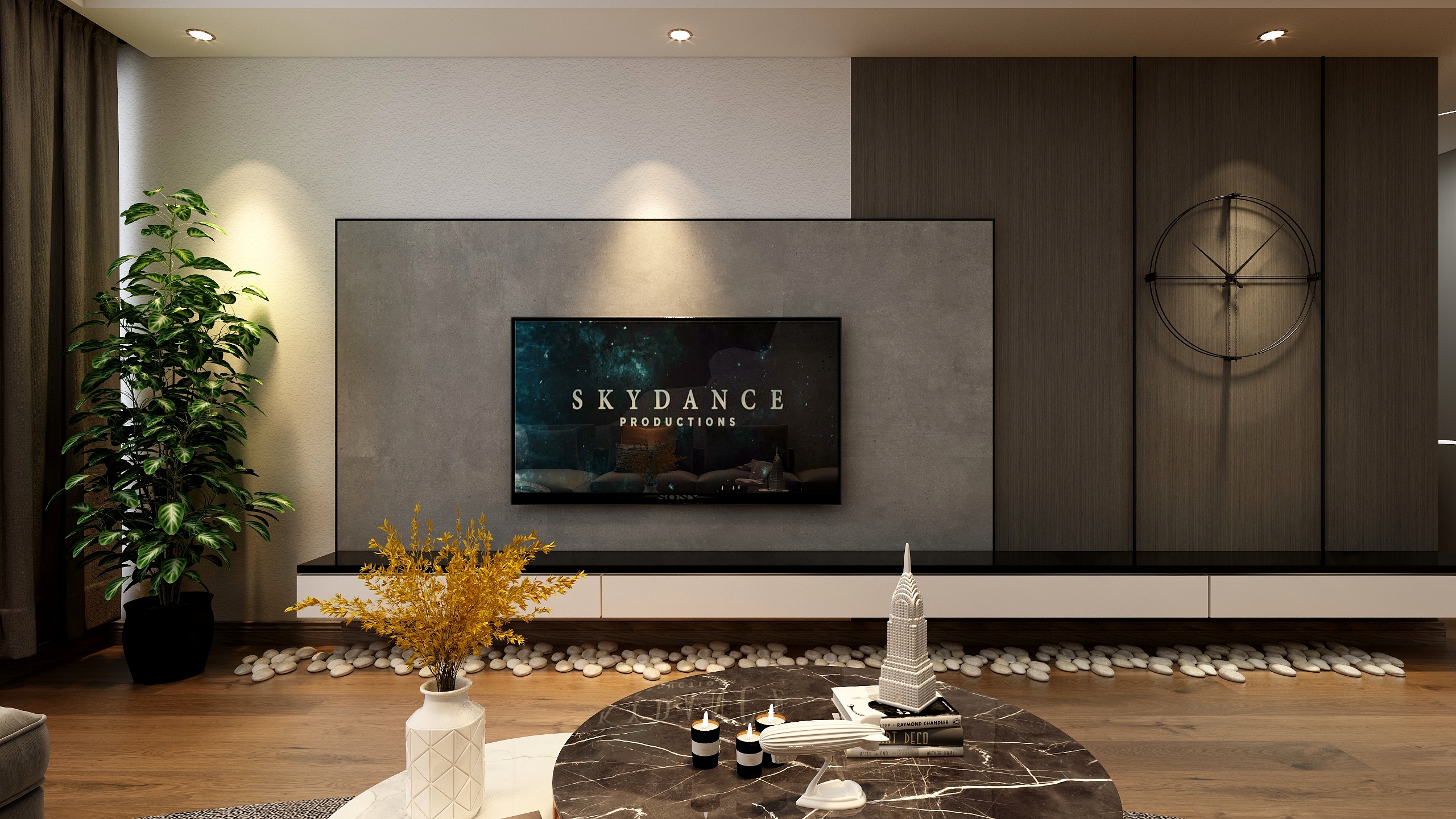 鹿仙-现代简约工业风-未来梦想仓-装修设计方案