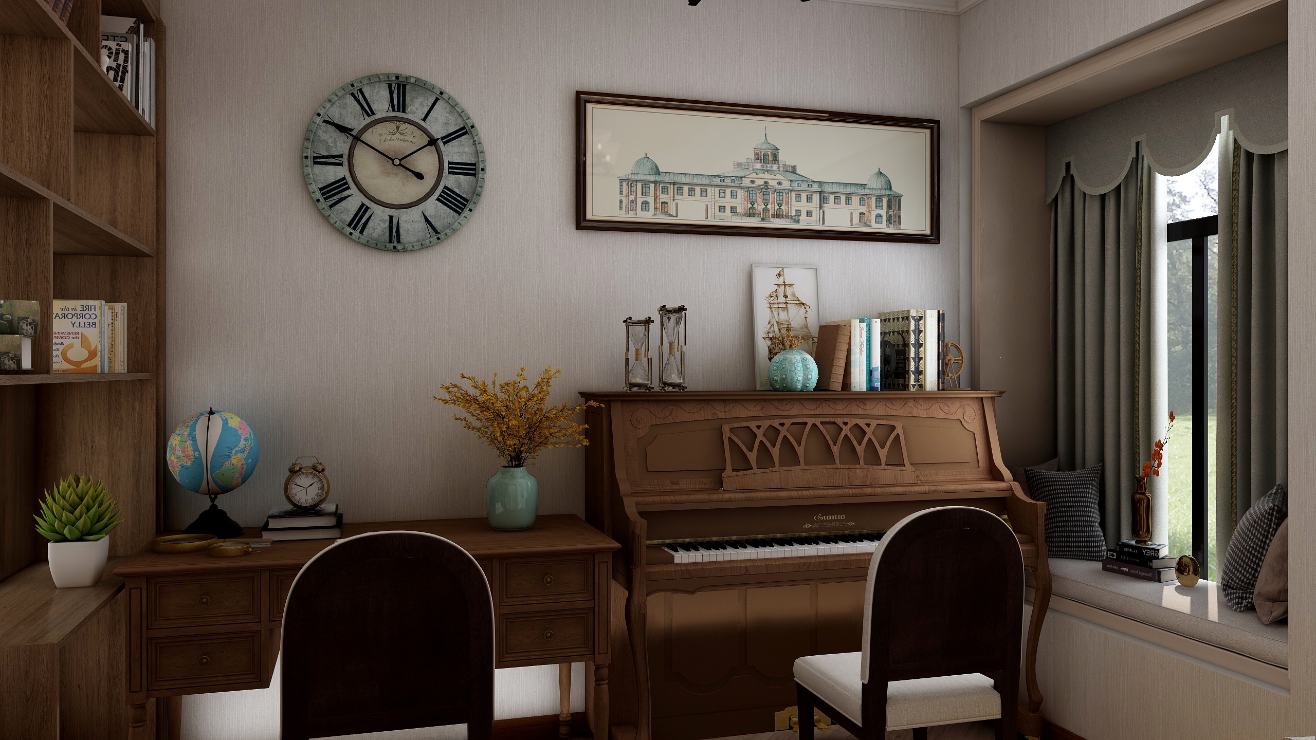 风之言-魔利花园134方装修效果图