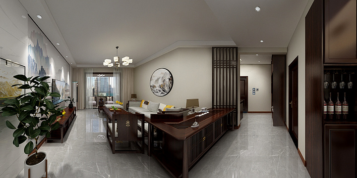 艺笔小新-千渭尚品11号楼姚明-装修设计方案