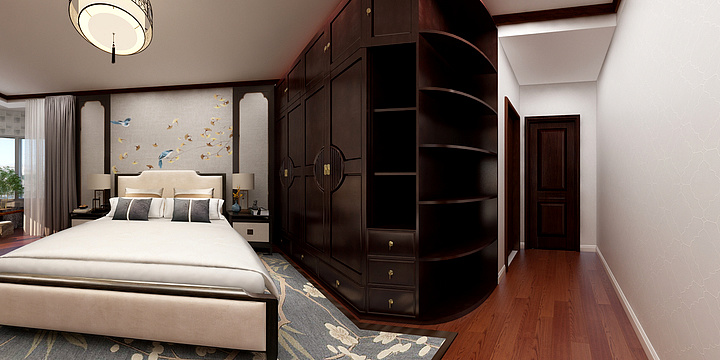 宋紫薇Avril-冀兴尊园-中式-装修设计方案