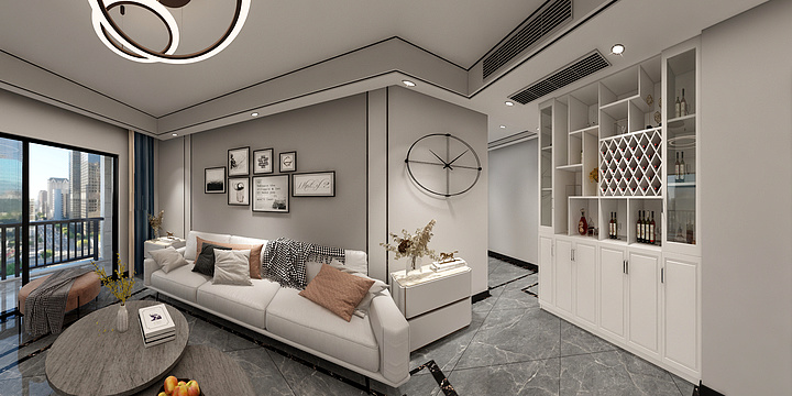 林林c-粤港花园-装修设计方案