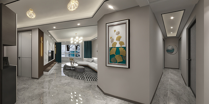 设计&middot;滕金利-百合2期10号-装修设计方案