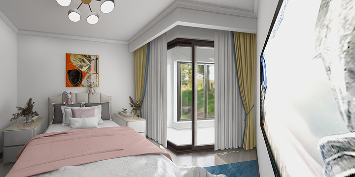 常青全屋定制-7号院1号楼2单元901-装修设计方案