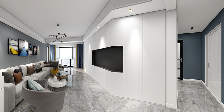 Tearmarks-百步华庭303-1-1101-2-装修设计方案