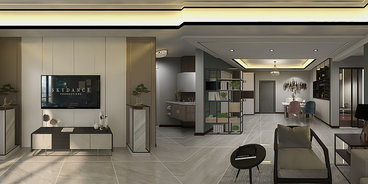 邹平龙邸装饰工程有限公司-小红帽-装修设计方案